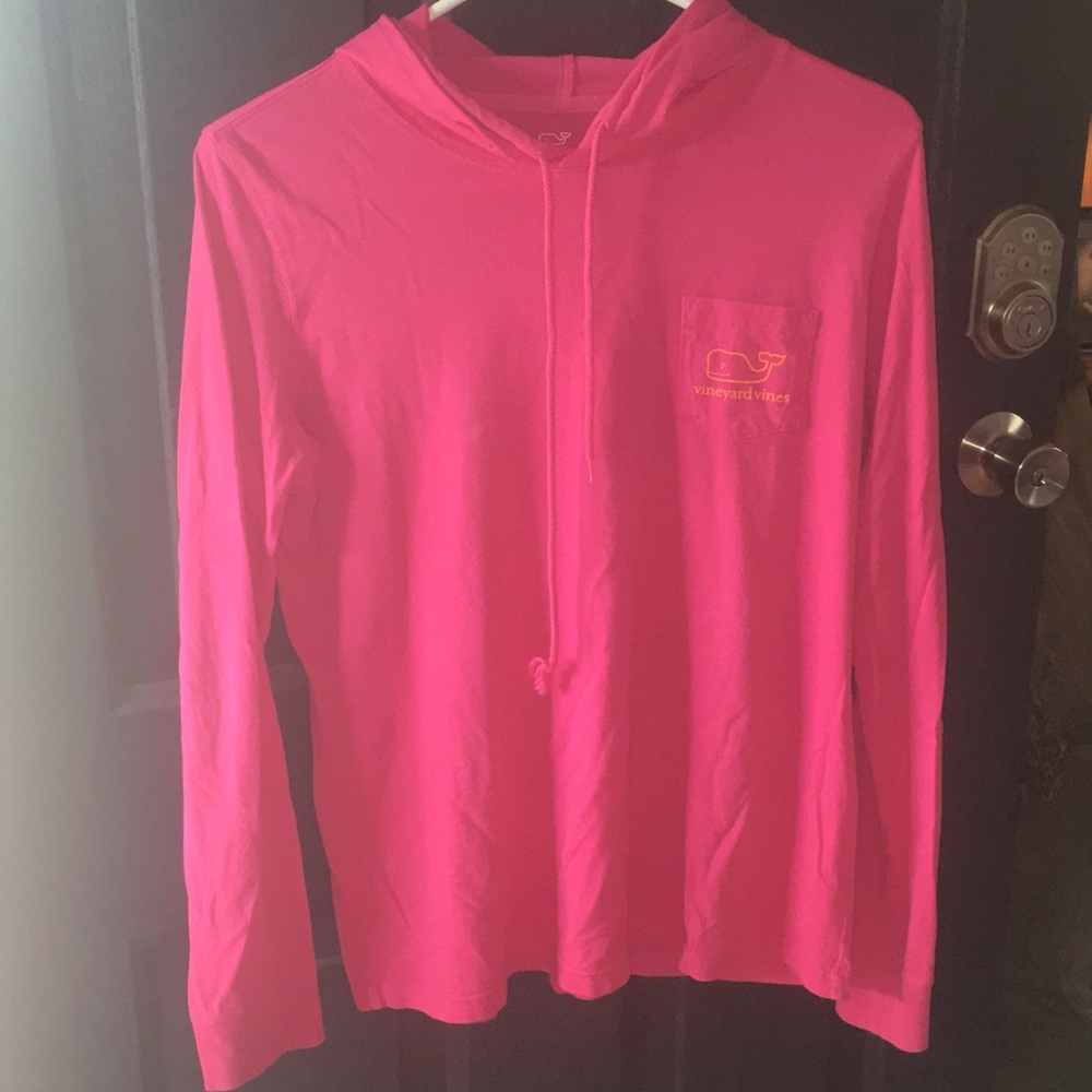 Vineyard vines long sleeve hooded shirt